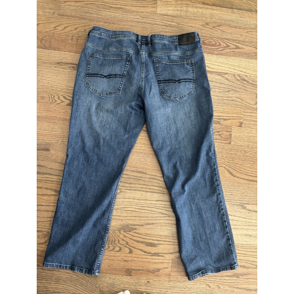 Buffalo David Bitton Men's Jeans 40x30‎ Jackson-X Straight Stretch Fit Dark Wash - Picture 5 of 5